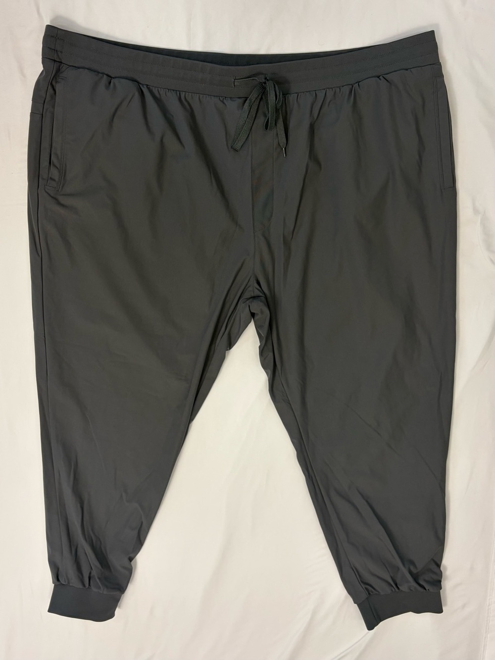 Society of One 4x Performance Double-Knit Ribbed-Hem Joggers
